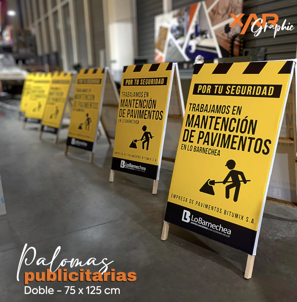 XAR SpA: palomas-publicitarias-lobarnechea