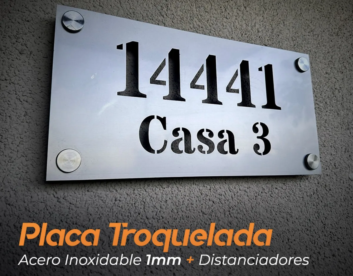 XAR SpA: placa-troquelada-casa-3